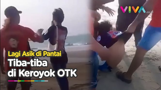 Pengeroyokan Sepasang Kekasih di Pantai Tuban Gegara Kaos