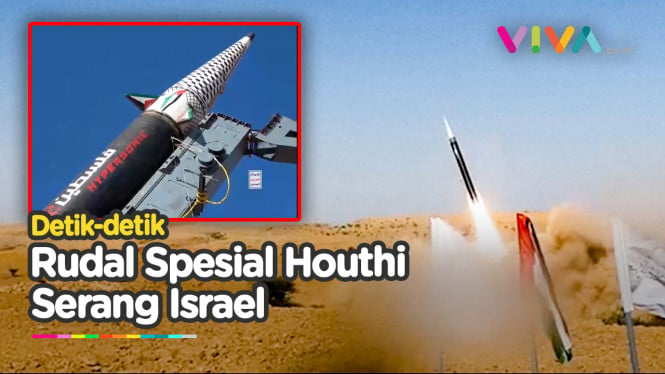 Houthi Pamer 'Palestine 2', Gebrakan Maut Bikin Israel Ciut