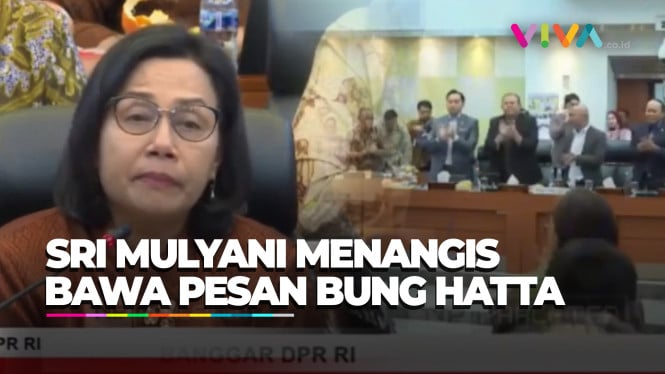 Gemuruh Tepuk Tangan Saat Sri Mulyani Berpamitan ke DPR