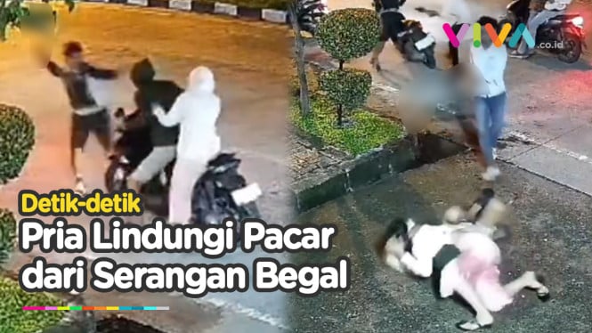 Mudahkan Begal! Pria Ini Berguling-guling Pilih Pacar