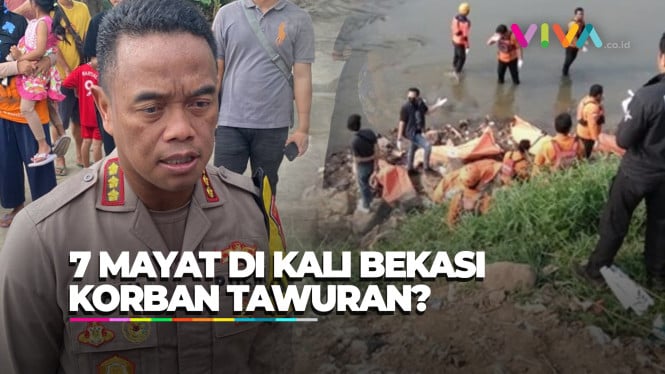 Kata Kapolres Bekasi Soal Penemuan 7 Mayat di Kali