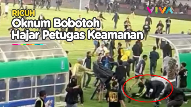  Serangan Brutal Bobotoh Kepada Steward, Begini Kronologinya