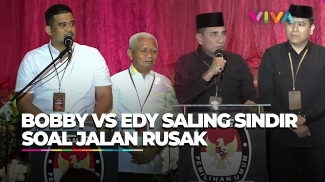 PANAS! Bobby Nasution VS Edy Saling Sindir Soal Jalan Rusak