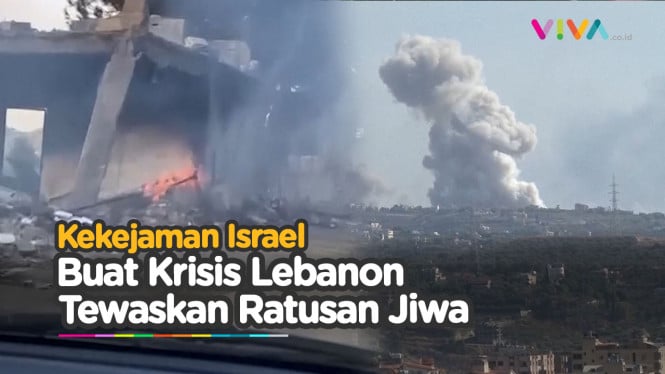 Serangan Israel di Lebanon 365 Tewas, Ribuan Orang Mengungsi