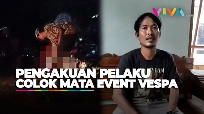 Pengakuan Pelaku Pencongkelan Mata di Event Vespa