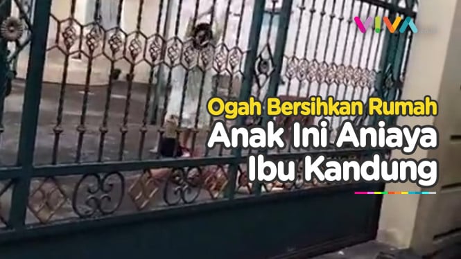 Miris! Ibu Dianiaya Anak Pakai Parang di Makassar