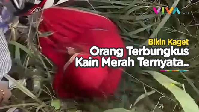 Orang Terbungkus Kain Merah 'Hidup Lagi' Usai Dikira Mayat