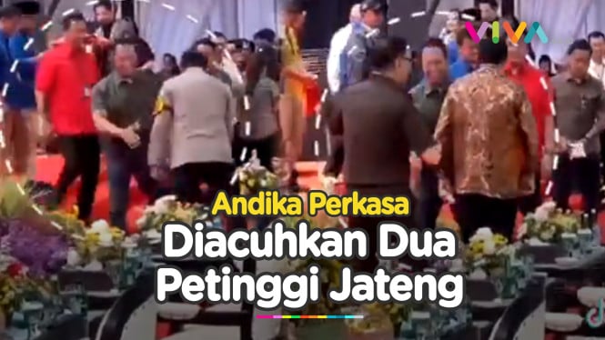 Pj Gubernur dan Kapolda Jateng Ogah Jabat Tangan Andika