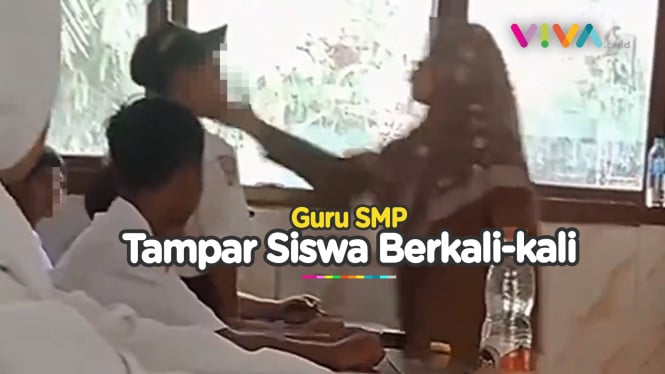 Tak Panggil 'Bu' Seorang Siswa Ditampar Gurunya Berkali kali