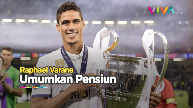 Pesan Raphael Varane Usai Resmi Umumkan Gantung Sepatu