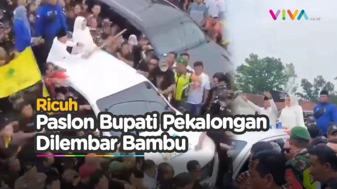 Politikus Dilempari Bambu Picu Bentrokan Ratusan Orang