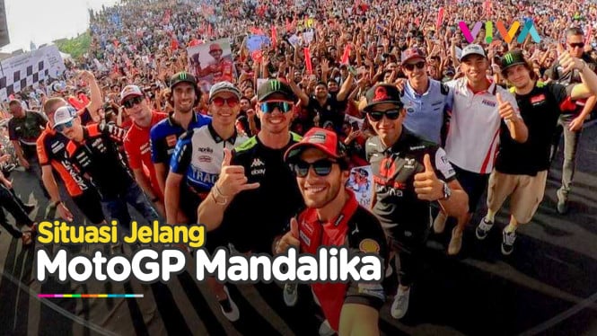 Intip Suasana Persiapan Jelang Gelaran MotoGP