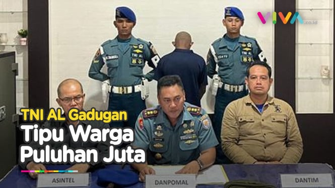 Kantongi Puluhan Juta, TNI AL Gadungan Diringkus