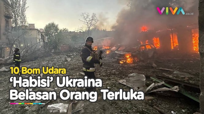 Ukraina Kembali Diserang, 16 Orang Terluka