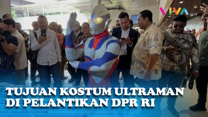 Fakta & Alasan Jamaludin Malik Berkostum Ultraman di DPR RI