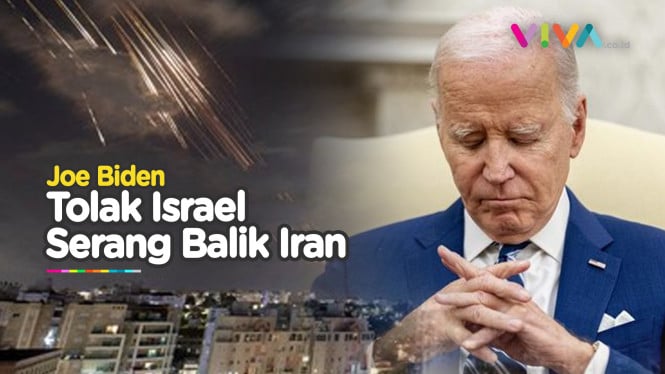 Biden Tolak Israel Serang Balik Iran, Takut?