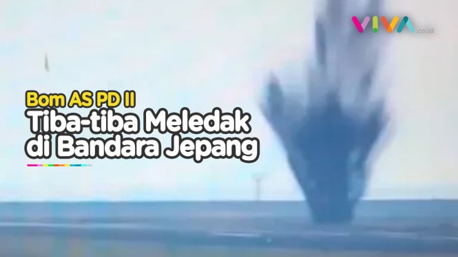 DETIK-DETIK Bom AS Perang Dunia II Meledak di Jepang