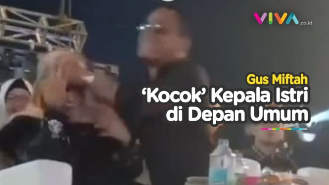 Video Gus Miftah Lakukan Aksi Tak Pantas ke Istri