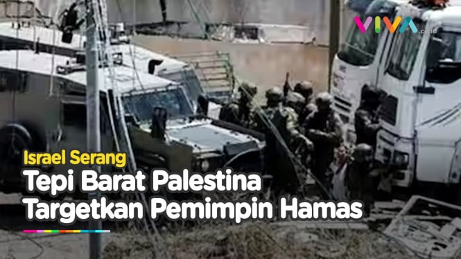 Brutal! Serangan Udara Israel di Tepi Barat, 18 Orang Tewas