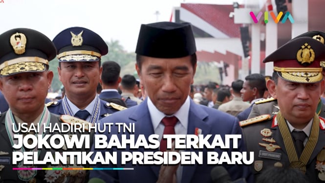 Jokowi Sebut HUT KE-79 TNI Bukti Kedekatan dengan Rakyat