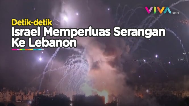 Ledakan Dahsyat Guncang Beirut, Israel Serang ke Lebanon