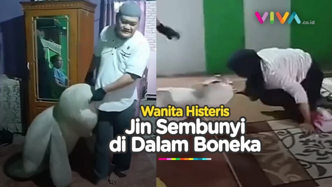 MERINDING! Jin di Dalam Boneka, Wanita Ini Histeris Saat..