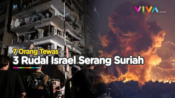 Makin Kemana-mana! 3 Rudal Israel Bombardir Suriah