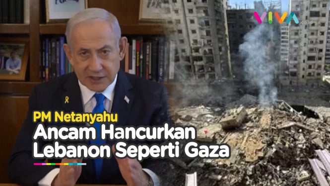 Sambil Marah, Netanyahu Mau Bikin Lebanon Seperti Gaza