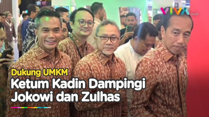 Anindya Bakrie Dampingi Jokowi dan Mendag di Trade Expo 2024