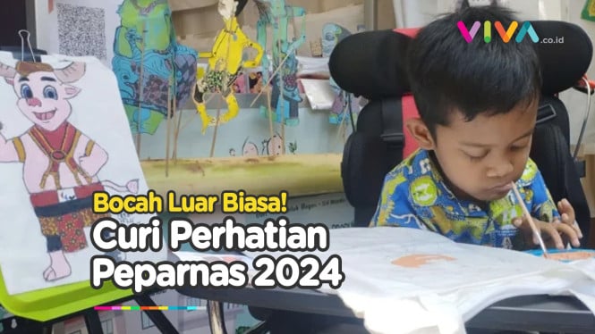 Bocah Disabilitas di Peparnas 2024 Sukses Curi Perhatian