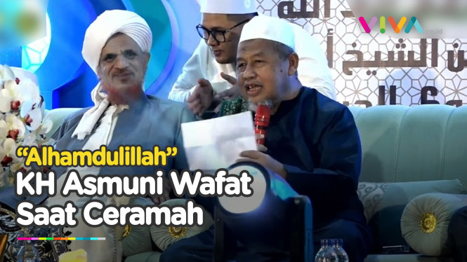 KH Asmuni Meninggal Saat Ceramah, Ucap "Alhamdulilah"