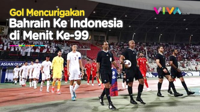 Gol Kontroversial Indonesia Vs Bahrain, Skuad Garuda 'Rugi'