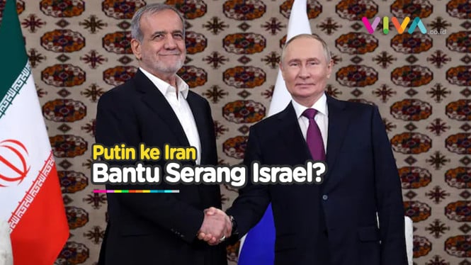 Putin dan Presiden Iran Bertemu Saat Timur Tengah Panas