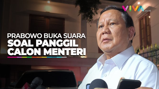 Ini yang Dikatakan Prabowo Usai Pemanggilan Calon Menteri