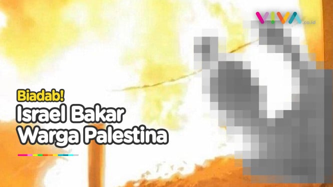 Tragis! Israel Panggang Hidup-hidup Warga Palestina