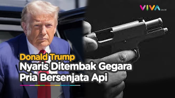 Pria Bersenjata di Kampanye Donald Trump Ditangkap