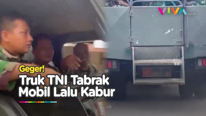 Truk TNI PAM VVIP Tabrak Mobil, Prajurit Ogah Ganti Rugi?