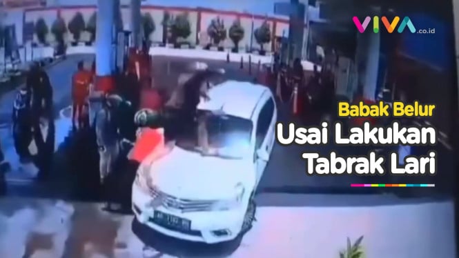 Heboh! Mobil Nissan Livina Tabrak Lari di Solo