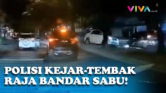 Bak Film Action! Kejar-kejaran Polisi vs Raja Bandar Sabu