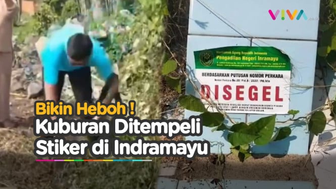 Bikin Geger! Puluhan Kuburan di Indramayu Disegel Paksa