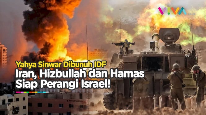 Iran, Hizbullah, Hamas Nyalakan Ekspansi Perangi IDF