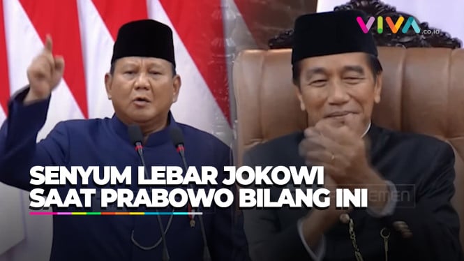 Standing Ovation Anggota DPR/MPR Saat Prabowo Sampakan Ini