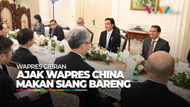 Tak Cangung, Wapres Gibran Terima Kunjungan Wapres China