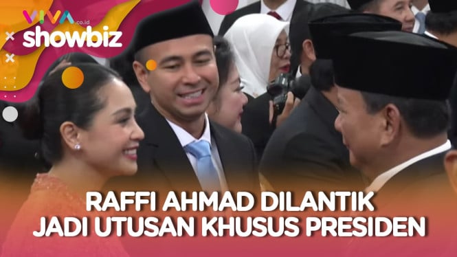 Resmi Dilantik! Raffi Ahmad Jadi Utusan Khusus di Bidang..