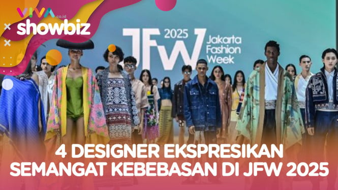 4 Desainer Ekspresikan Semangat Kebebasan di JFW 2025