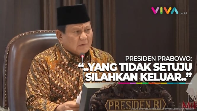 Prabowo Usir Menteri yang Tak Dukung Makan Siang Gratis