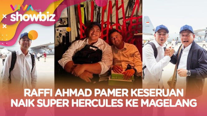 Raffi Pamer Naik Hercules Pergi ke Akmil Magelang