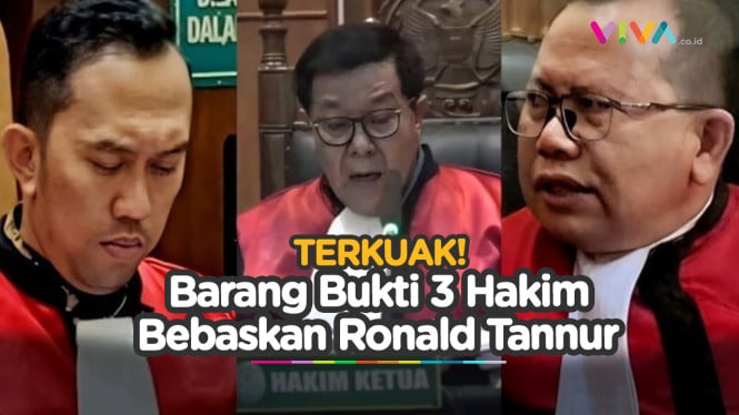 3 Hakim di Tangkap Buntut Vonis Bebas Ronald Tannur