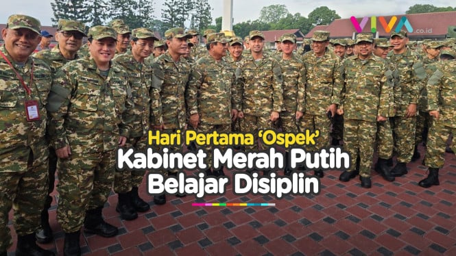 Bangun Jam 4 Pagi Para Kabinet Merah Putih di Magelang