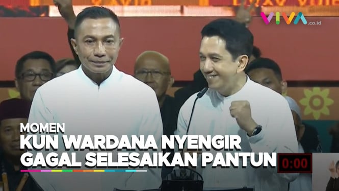 Paslon Pongrekun-Kun Wardana Lupa Pantun saat Debat Pilgub